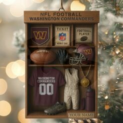 Washington Commanders NFL Football Locker Limited Edition Ornament