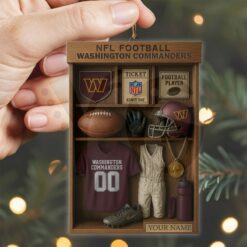 Washington Commanders NFL Football Locker Limited Edition Ornament 3