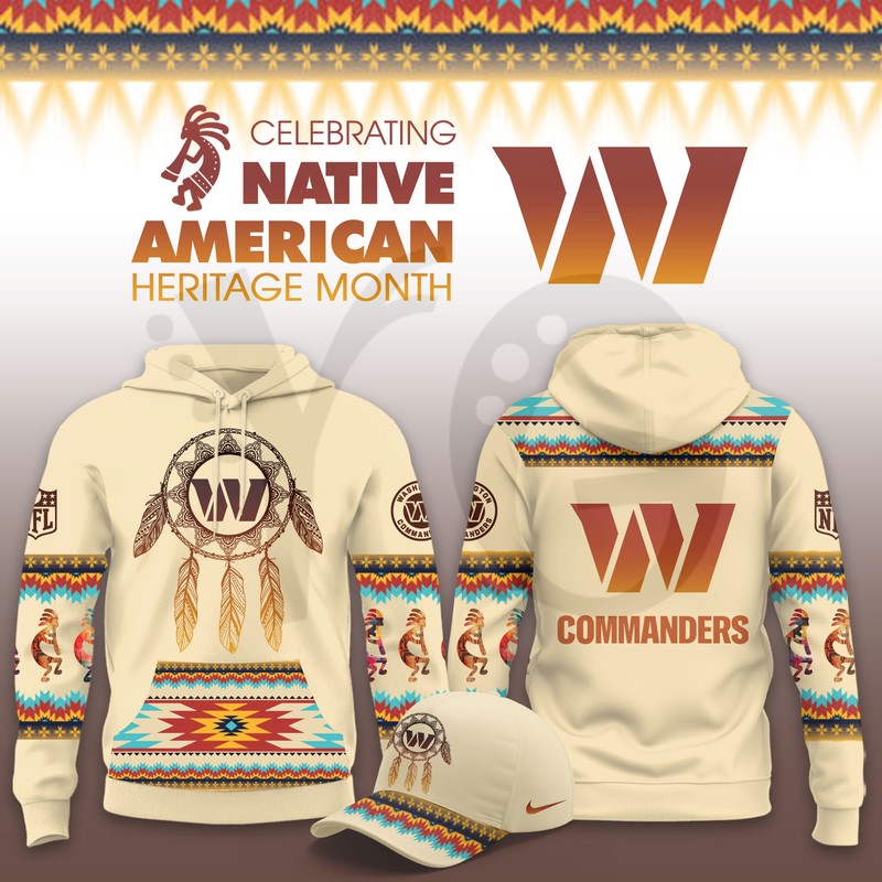 Washington Redskin Native American Heritage Limited Hoodie Washington Redskin Native American Heritage Limited Hoodie