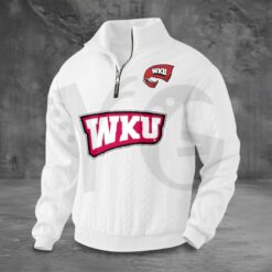 Western Kentucky Hilltoppers PREMIUM Half-Zip Sweater