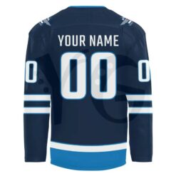 Winnipeg Jets 15th Anniversary Limited Edition Hockey Jersey 3