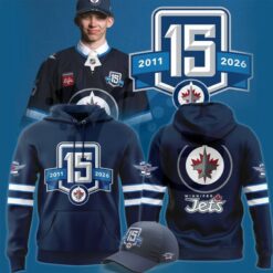 Winnipeg Jets 15th Anniversary Limited Hoodie