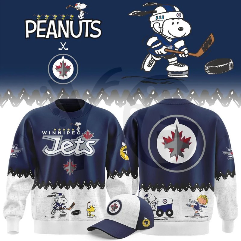 Winnipeg Jets Peanuts Night Special Shirt Collection Winnipeg Jets Peanuts Night Special Shirt Collection