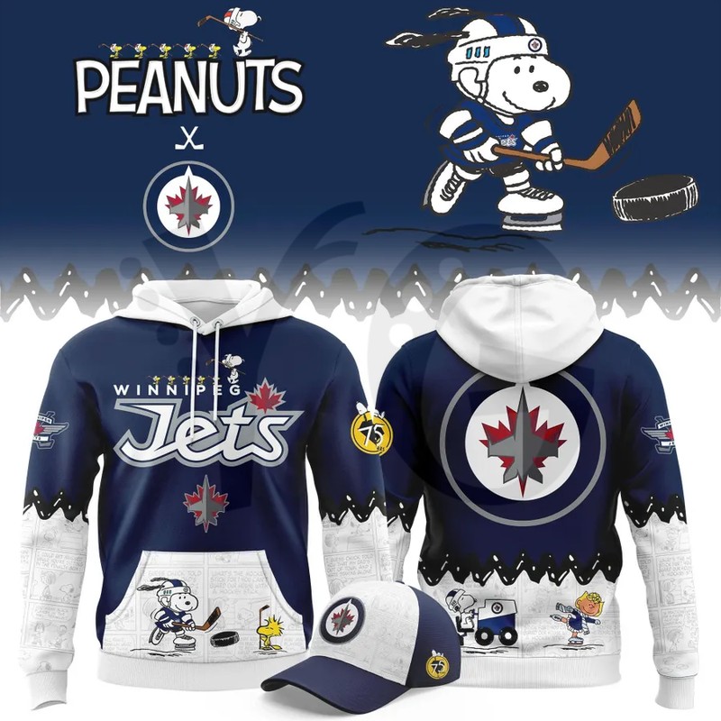 Winnipeg Jets Peanuts Night Special Shirt Collection Winnipeg Jets Peanuts Night Special Shirt Collection