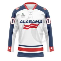 Alabama Frozen Tide 2026 Military Limited Edition Hockey Jersey