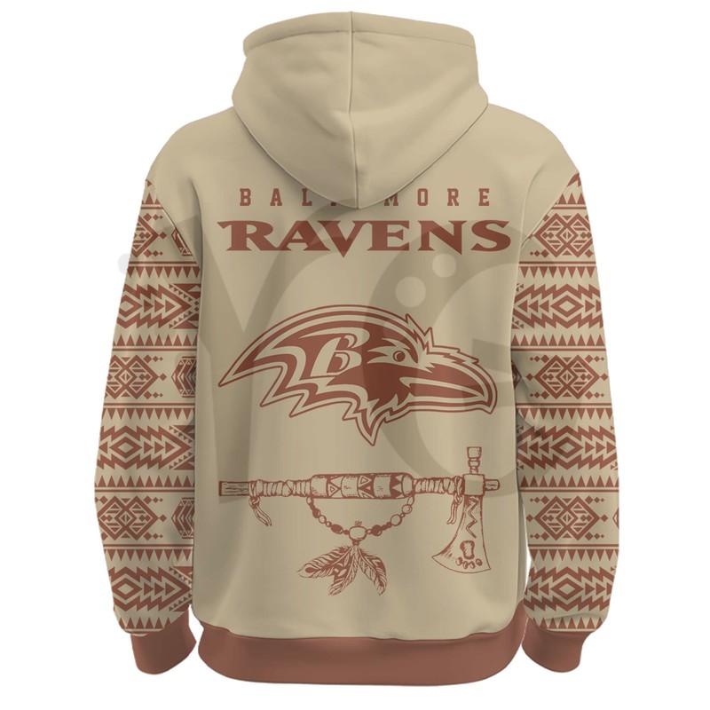 Baltimore Ravens Native American Heritage Month Special Edition Hoodie Baltimore Ravens Native American Heritage Month Special Edition Hoodie