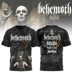Behemoth The Godless IV 2026 World Tour Merch Collection