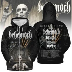 Behemoth The Godless IV 2026 World Tour Merch Collection 4