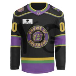 Biloxi Breakers Mardi Gras Limited Edition Hockey Jersey