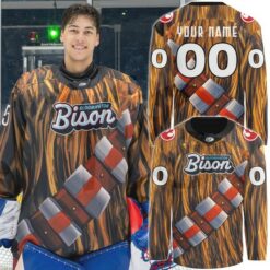 Bloomington Bison Star Wars Limited Edition Hockey Jersey