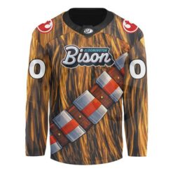 Bloomington Bison Star Wars Limited Edition Hockey Jersey