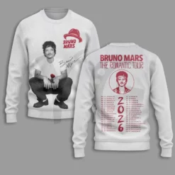 Bruno Mars The Romantic Tour Merch Collection Sweatshirt