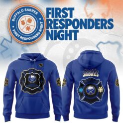 Buffalo Sabres 2026 First Responders Night Hoodie