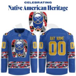 Buffalo Sabres Native American Heritage Hockey Jersey