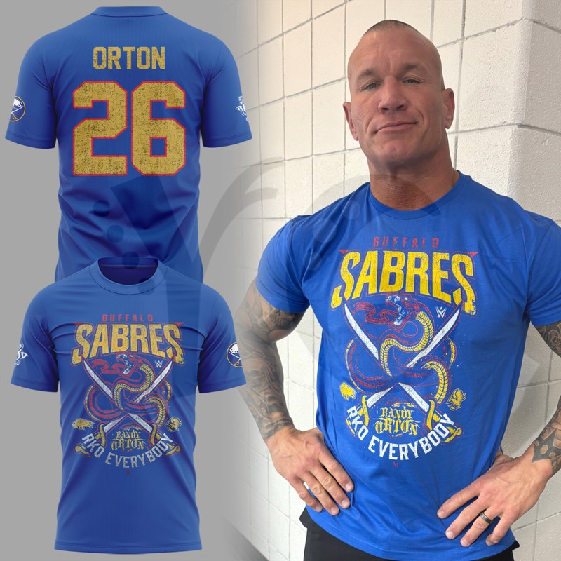 Buffalo Sabres x Cody Rhodes Limited Edition Shirt Collection Buffalo Sabres x Cody Rhodes Limited Edition Shirt Collection