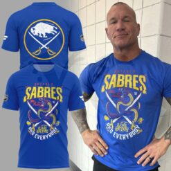 Buffalo Sabres x Cody Rhodes Limited Edition Shirt Collection 4