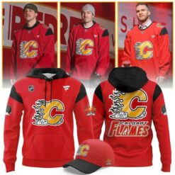 Calgary Flames 2026 East Asian Celebration Night Hoodie