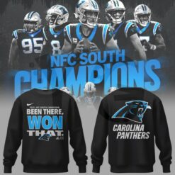 Carolina Panthers 2025 NFC South Champions Special Merch Collection