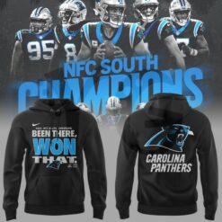 Carolina Panthers 2025 NFC South Champions Special Merch Collection 3