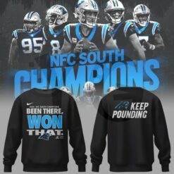 Carolina Panthers 2025 NFC South Champions Special Merch Collection 5