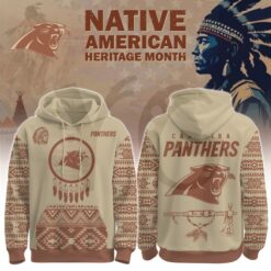 Carolina Panthers Native American Heritage Month Special Edition Hoodie