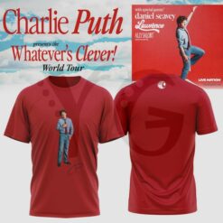 Charlie Puth Whatevers Clever World Tour Merch Collection 3