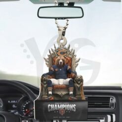 Chicago Bears 2025 NFC North Champions Limited Edition Ornament 3