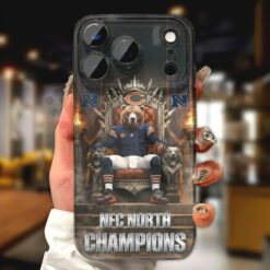 Chicago Bears 2025 NFC North Champions Phone Case