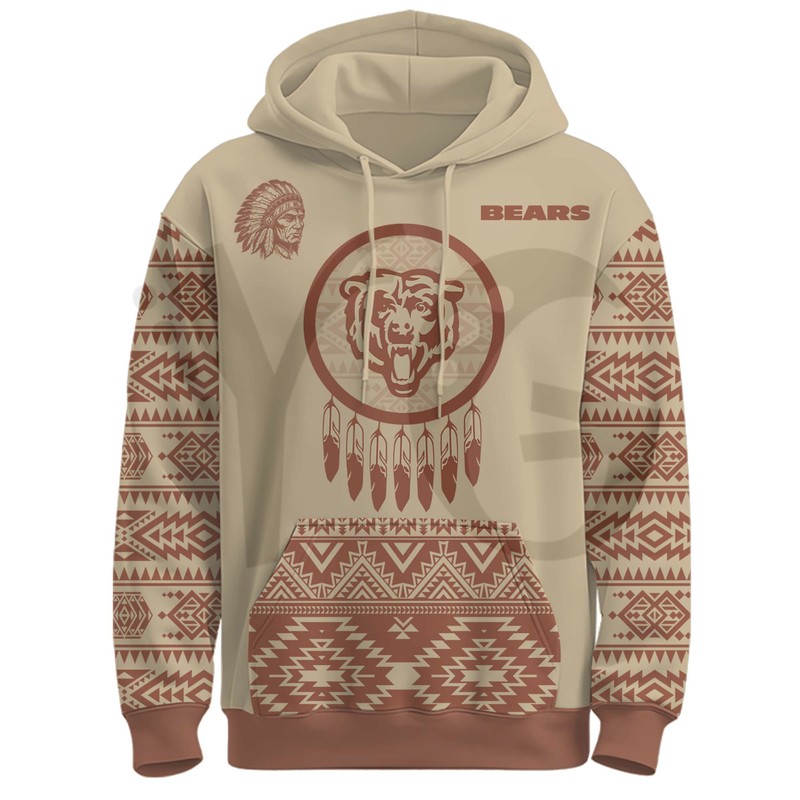 Chicago Bears Native American Heritage Month Special Edition Hoodie Chicago Bears Native American Heritage Month Special Edition Hoodie