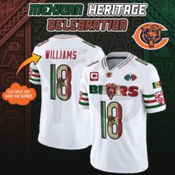 Chicago Bears x Mexican Heritage Premium Edition Football Jersey