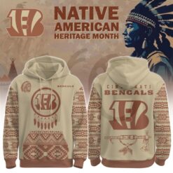 Cincinnati Bengals Native American Heritage Month Special Edition Hoodie