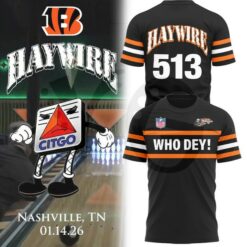 Cincinnati Bengals x Haywire 513 Who Dey Shirt Collection 3