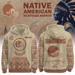Cleveland Browns Native American Heritage Month Special Edition Hoodie