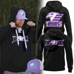 Colorado Eagles 2026 Eagles Fight Cancer Black Hoodie