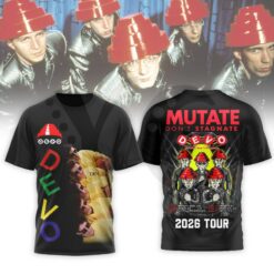 DEVO Mutate, Don’t Stagnate 2026 Tour Merch Collection