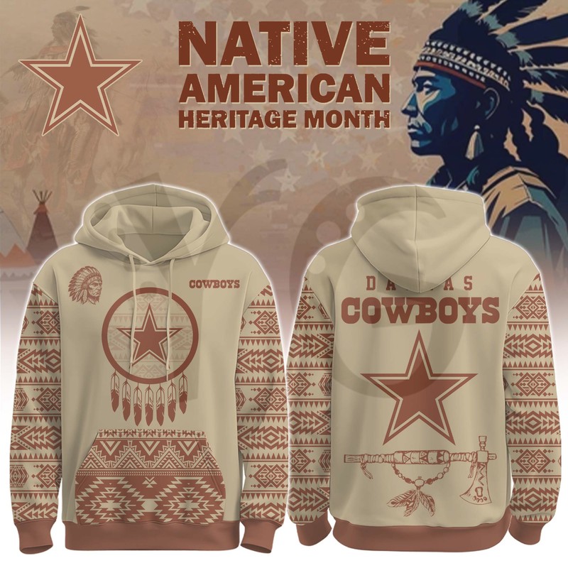 Dallas Cowboys Native American Heritage Month Special Edition Hoodie Dallas Cowboys Native American Heritage Month Special Edition Hoodie