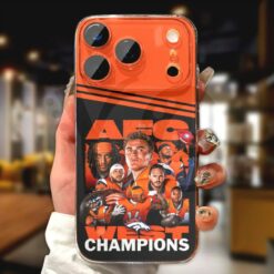 Denver Broncos 2025 AFC West Champions Phone Case