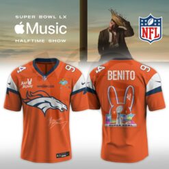 Denver Broncos Bad Bunny 2026 Super Bowl LX Customized Jersey