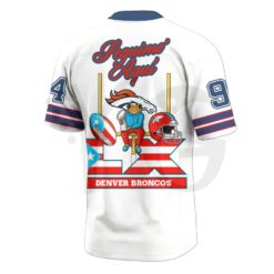 Denver Broncos Benito Bowl LX Limited Edition Football Jersey 3