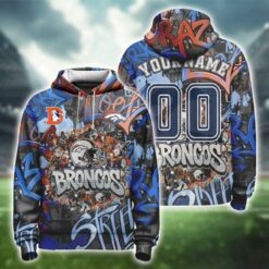 Denver Broncos Graffiti Special Edition Hoodie