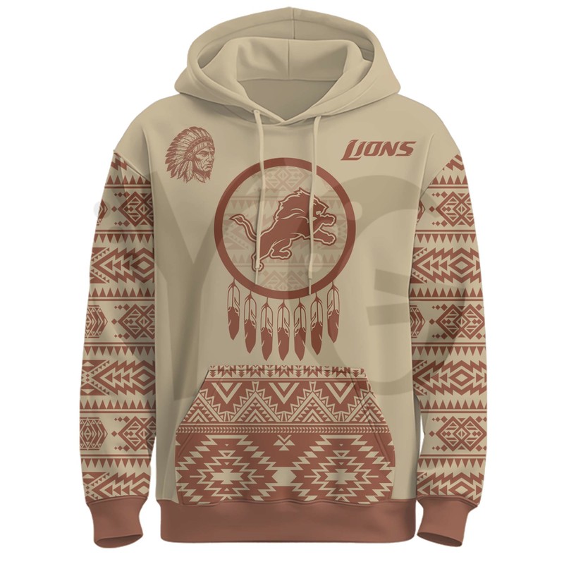 Detroit Lions Native American Heritage Month Special Edition Hoodie Detroit Lions Native American Heritage Month Special Edition Hoodie