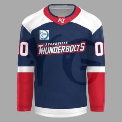 Evansville Thunderbolts 2026 Uniform Hockey Jersey