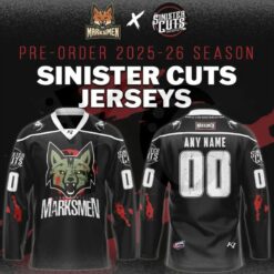 Fayetteville Marksmen Sinister Cuts Limited Edition Hockey Jersey