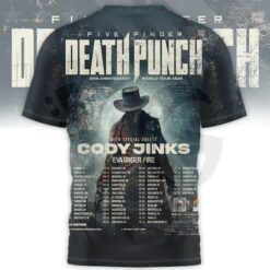 Five Finger Death Punch x Cody Jinks 2026 World Tour Merch Collection
