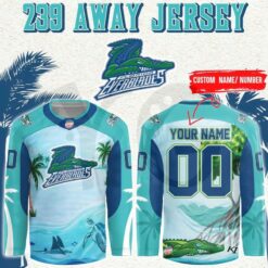 Florida Everblades 239 Away Limited Edition Hockey Jersey