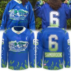 Florida Everblades x Jordan Sambrook Limited Home Edition Hockey Jersey