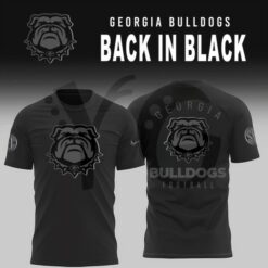 Georgia Bulldogs Back In Black Limited Edition Shirt Collection