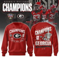 Georgia Bulldogs Sugar Bowl Champions Special Merch Collection