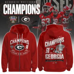 Georgia Bulldogs Sugar Bowl Champions Special Merch Collection 4