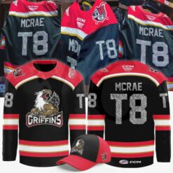 Grand Rapids Griffins McRae T8 Special Edition Hockey Jersey